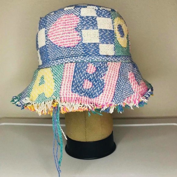 Colorful Patchwork Bucket Hat - Picture 5 of 7